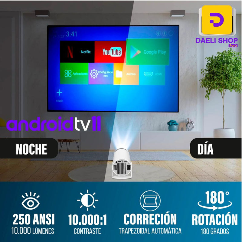 PROYECTOR OB VISIONPRO 4K + REGALO